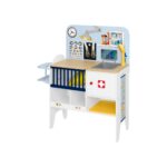 PLAYTIVE Children's wooden clinic and vet 2 in 1