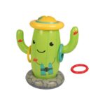 PLAYTIVE® Water Sprinkler Cactus with 3 inflatable rings - Image 2