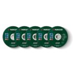 PARKSIDE 115mm Coarse Disc Set, 6mm Disc Thickness, 5 pcs
