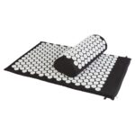 LIVARNO home Acupressure mat with pillow (black/white)