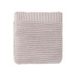 LIVARNO home Soft Chenille blanket, 125 x 140 cm (pale pink) - Image 3