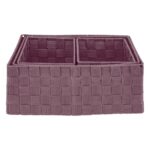 LIVARNO Home Storage Basket Set (purple)