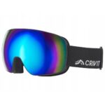 CRIVIT Women's/Men's Ski and Snowboard Goggles (Rimless Glasses)