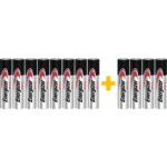 Energizer Max Alkaline Batteries 8+4 AAA