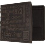 HIS Flap Wallet (Brown)