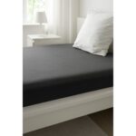 MICHALSKY jersey fitted sheet, 90-100 x 200 cm (dark grey) - Image 2