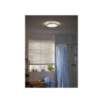LIVARNO LED bathroom light, approx. Ø 28 cm, Chrome stars - Image 2