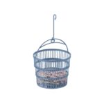LIVARNO Clothes Pegs Telescopic Basket with Clothes Pegs - Image 2