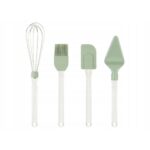 Baking accessories whisk spatula brush 4x Livarno