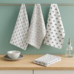 LIVARNO Home Dish Towels, 50x70cm, 3-Pack - Image 2