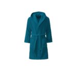 Women's/men's bathrobe (L, petrol)