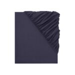 LIVARNO home Fitted sheet, 90 – 100 x 200 cm (dark blue)