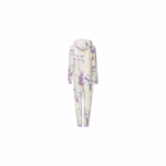 esmara® Women's plush jumpsuit (M (40/42), purple/white) - Image 2