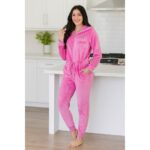 ESMARA Women's plush jumpsuit (L (40/42), pink) - Image 4