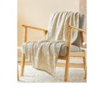 LIVARNO home Muslin blanket, 130 x 170 cm (pale brown) - Image 2