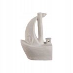 Livarno Home Maritime LED Boat Porcelain Figure
