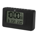 AURIOL® Alarm clock with time projection (black)