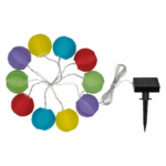 LIVARNO Solar light chain, Lanterns colored