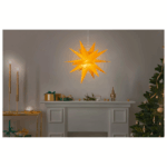LIVARNO home Glowing LED star (yellow) - Image 3