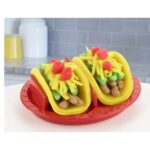Play-Doh Kitchen Creations Taco Time Play Food Set for Kids 3 Years and up with 4 Non-Toxic Colors - Image 5