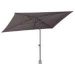 LIVARNO Home Rectangular Parasol, Anthracite