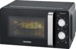 SEVERIN Microwave Oven MW 7781, Grill Function, Black/Silver (MW 7781)