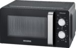 SEVERIN Microwave Oven MW 7781, Grill Function, Black/Silver (MW 7781) - Image 2