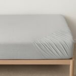 Livarno home Jersey fitted sheet, 90–100 x 200 cm (gray) - Image 2