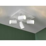 Livarno LED Ceiling Light with 4 Spots - Image 3
