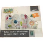 CRELANDO Creative set, cutouts for children 28 pieces
