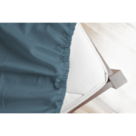 LIVARNO home Jersey fitted sheet, 140-160 x 200 cm (petroleum) - Image 2