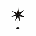Livarno LED Poinsettia Christmas Decor Anthracite