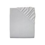 LIVARNO home Fleece stretch sheet, 180 – 200 x 200 cm (gray)